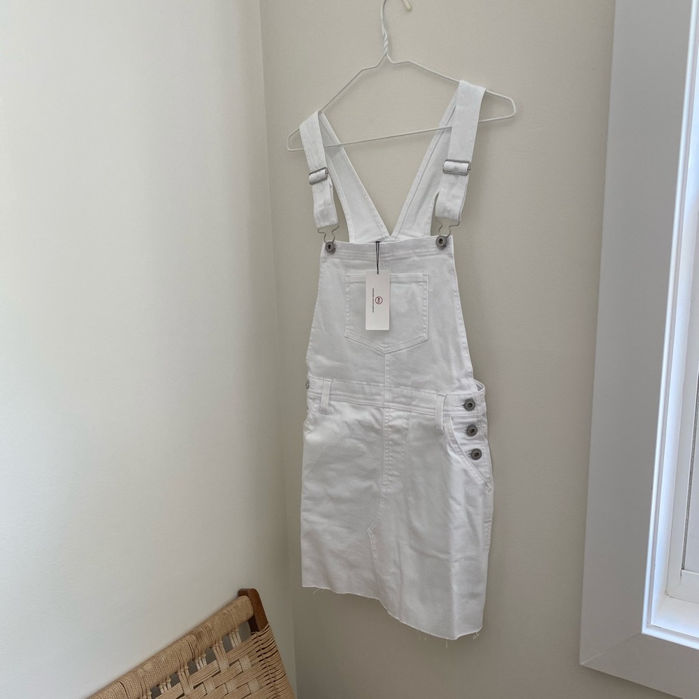 AG White Denim Dress